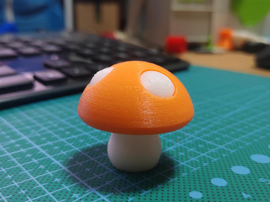 蘑菇3D打印模型