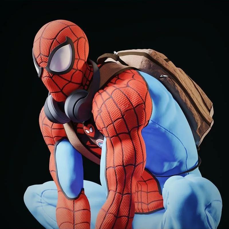 蜘蛛侠3D打印模型