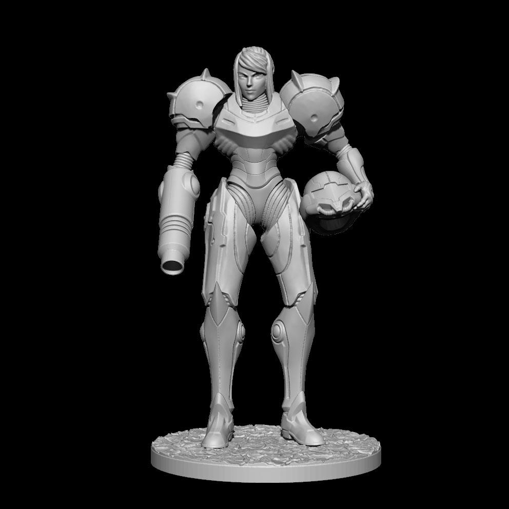 银河战士 萨姆斯阿兰3D打印模型
