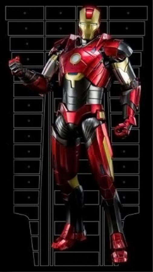 钢铁侠 MK16  全身盔甲版3D打印模型