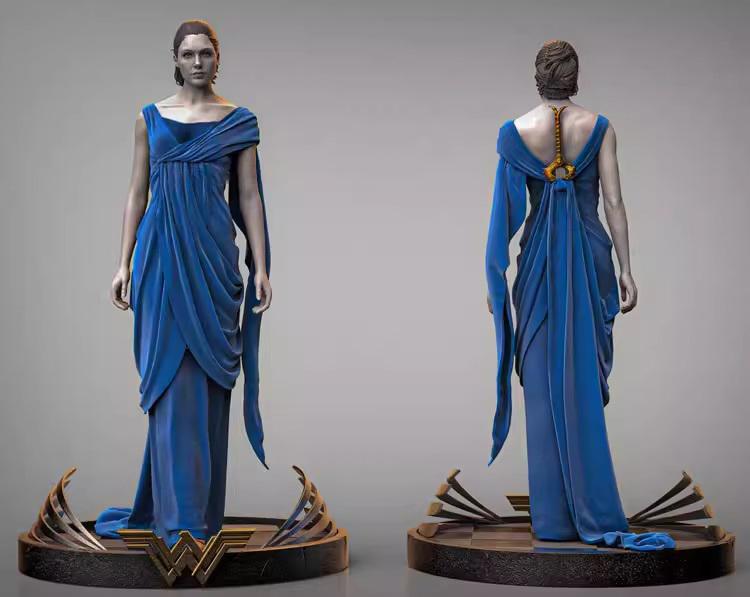 神奇女侠 戴安娜王妃3D打印模型