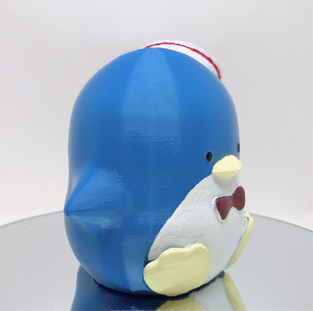 可爱小企鹅3D打印模型