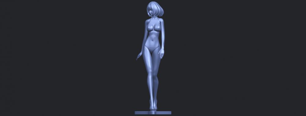 性感女孩3D打印模型