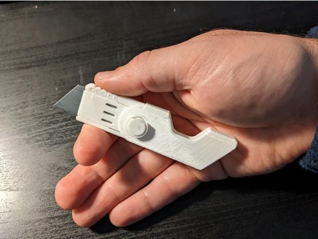 折叠壁纸刀3D打印模型