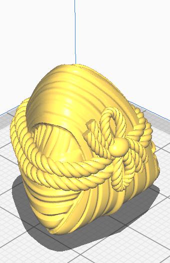 小粽子3D打印模型