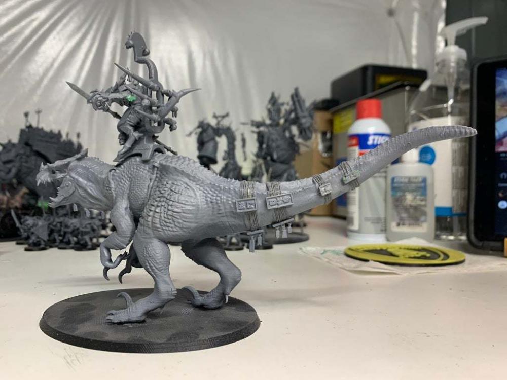攻城恐龙骑士3D打印模型