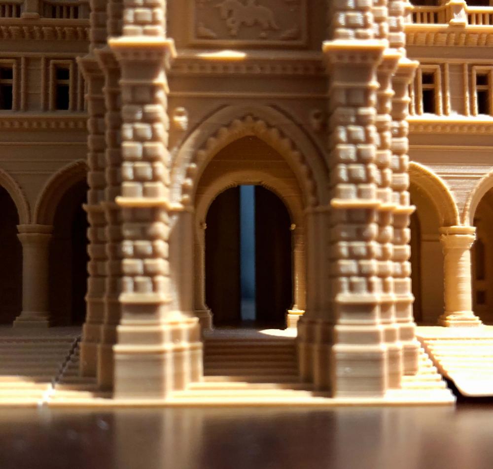 维也纳市政厅3D打印模型