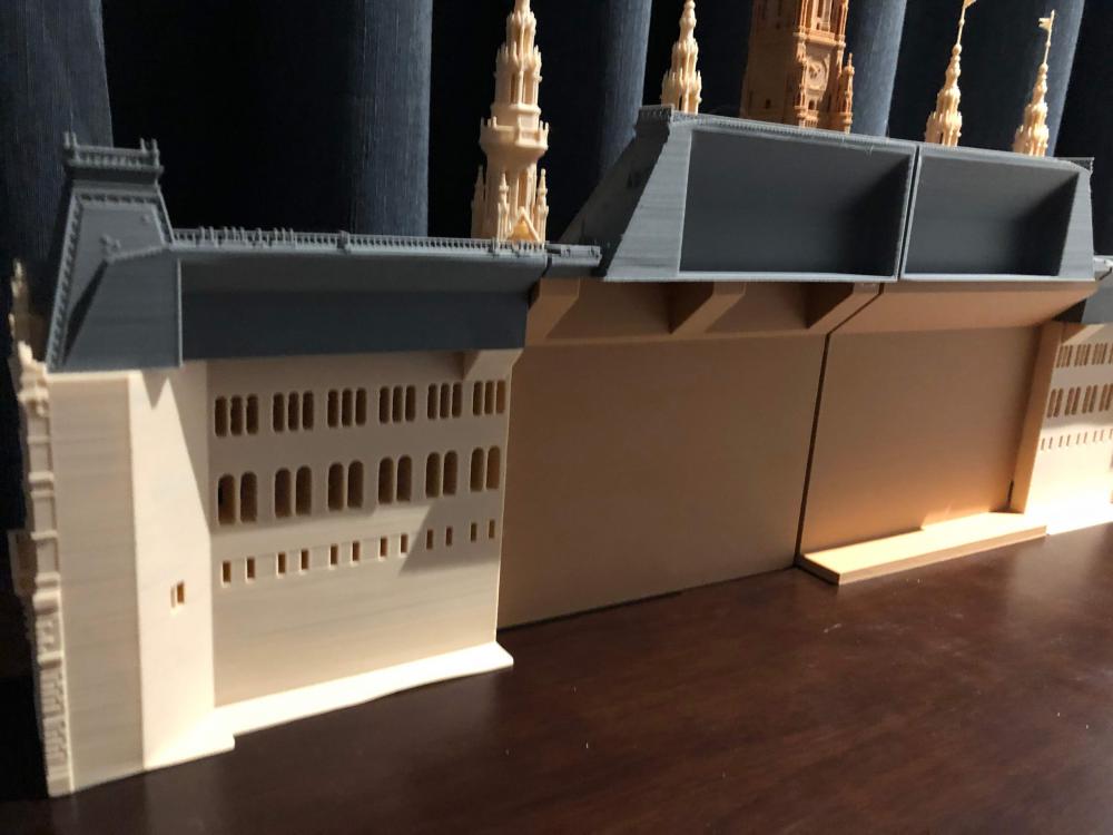 维也纳市政厅3D打印模型