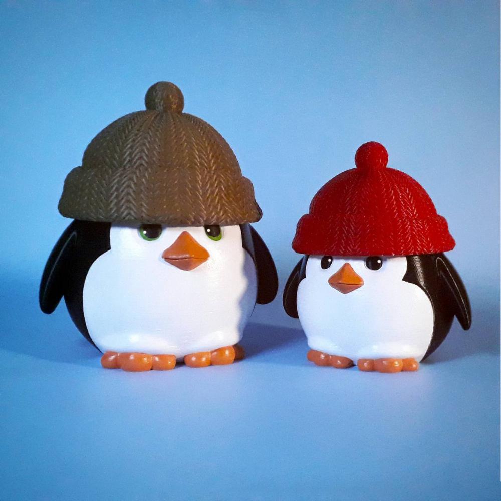 企鹅糖果盒3D打印模型