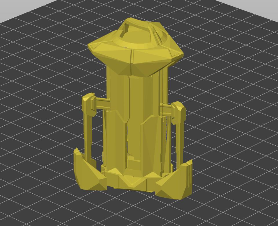 爆能器3D打印模型