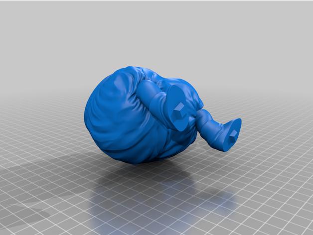 愤怒的 布欧3D打印模型