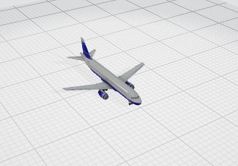 飞机3D打印模型