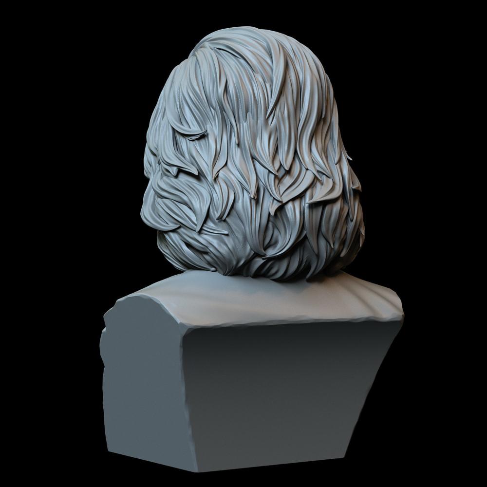 《星球大战》凯洛·伦 胸雕3D打印模型