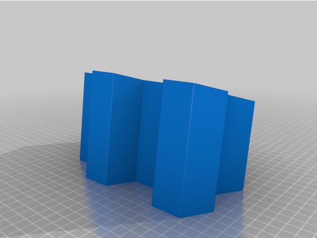 蜂窝收纳盒3D打印模型