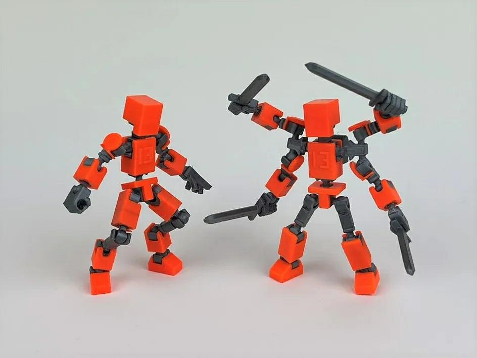 Mini 13 人偶3D打印模型