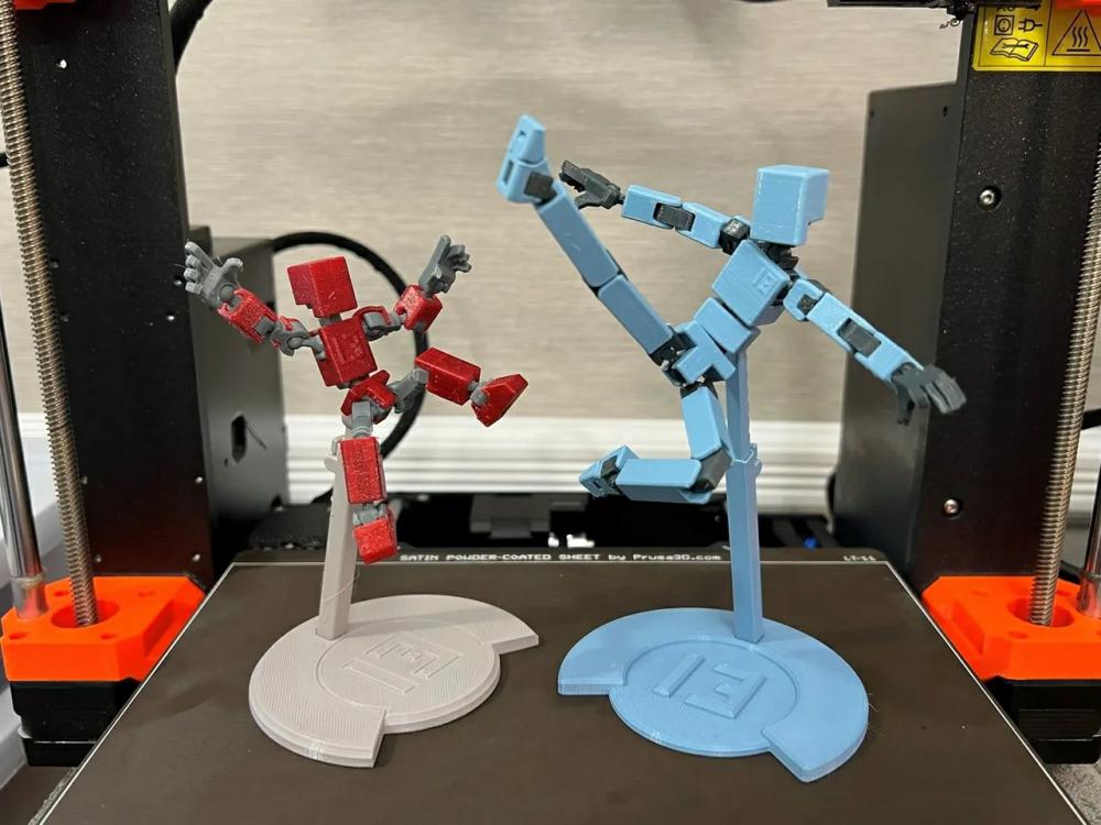 Lucky 13 人偶 支架地台2.0版3D打印模型