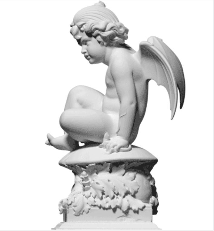 希腊小天使3D打印模型