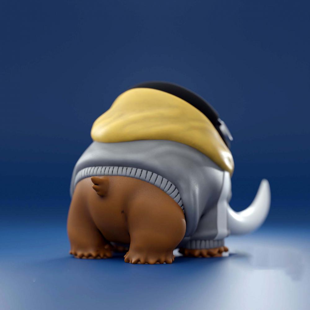 象牙猪 宝可梦3D打印模型