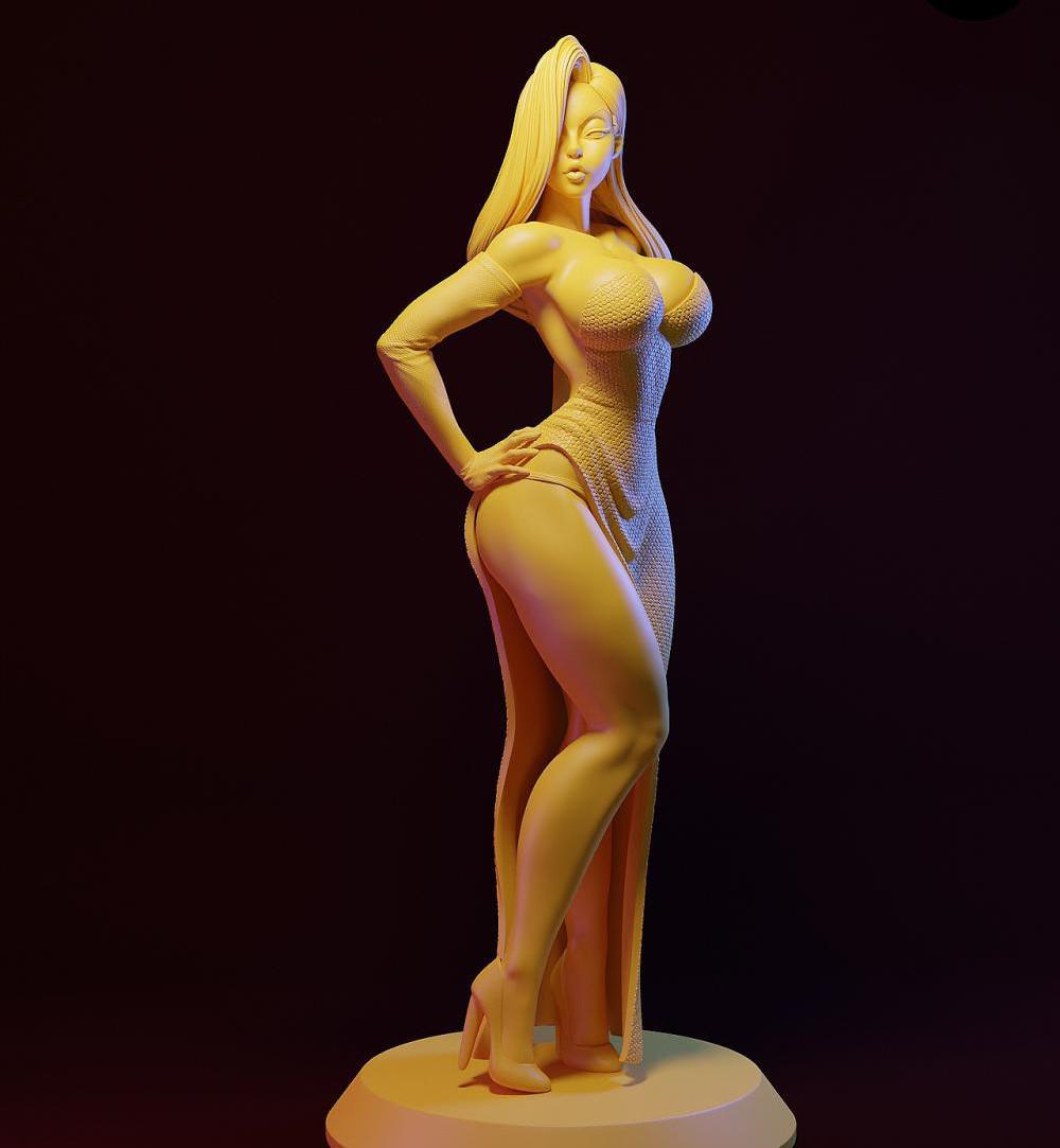杰西卡3D打印模型