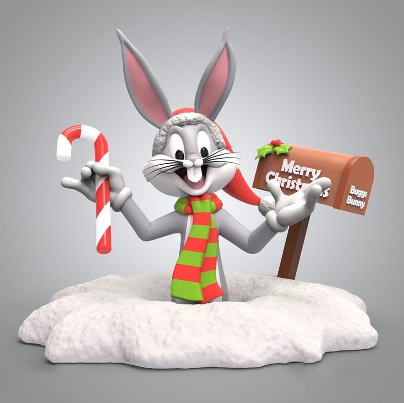 圣诞兔3D打印模型