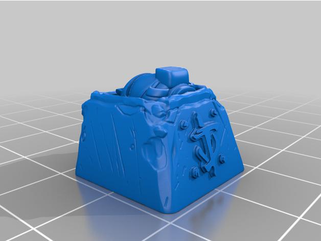 键帽模型3D打印模型
