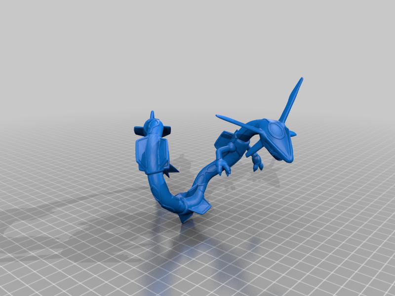 宝可梦 裂空座3D打印模型