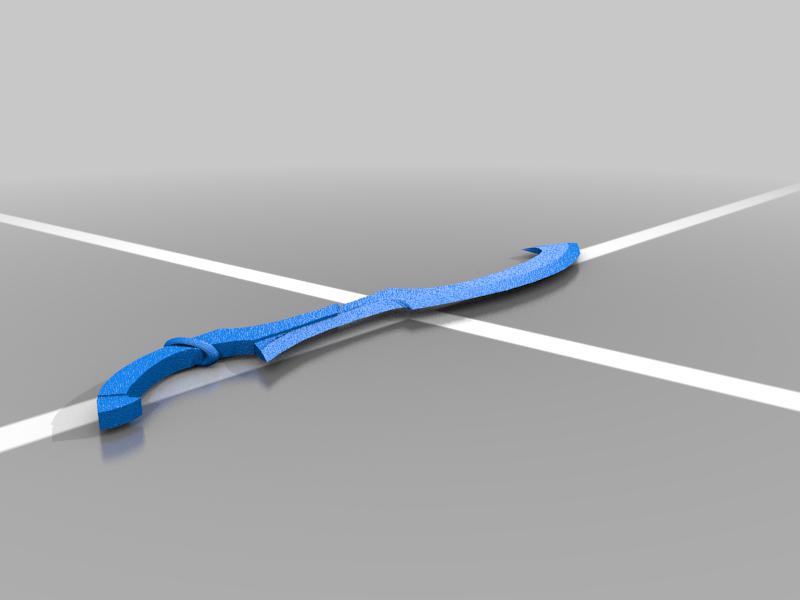 埃及镰剑3D打印模型
