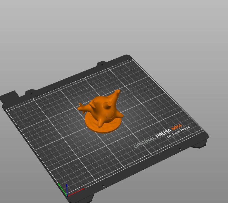口袋妖怪 太阳珊瑚3D打印模型