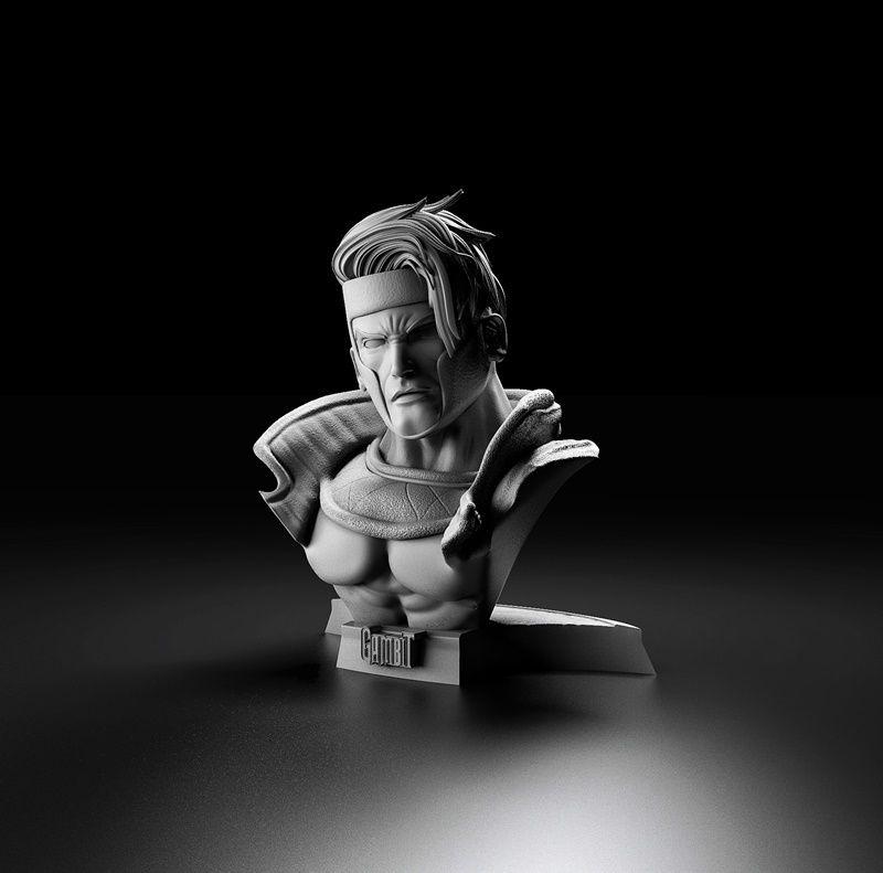 漫威 牌皇 胸雕3D打印模型
