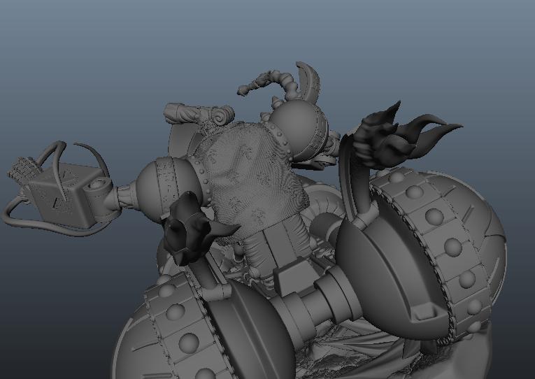 海贼王 铁人 弗兰奇3D打印模型