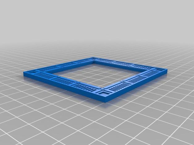 战锤40K风格桌游骰塔3D打印模型