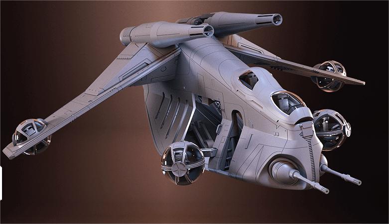 武装直升机3D打印模型