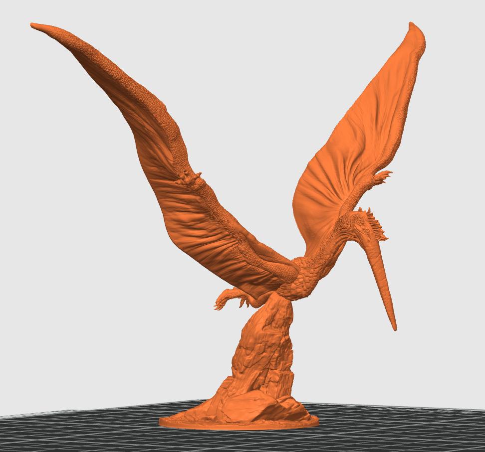 翼龙-恐龙-侏罗纪3D打印模型