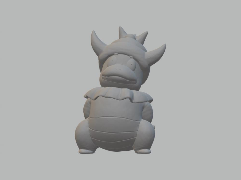 宝可梦-呆呆王3D打印模型