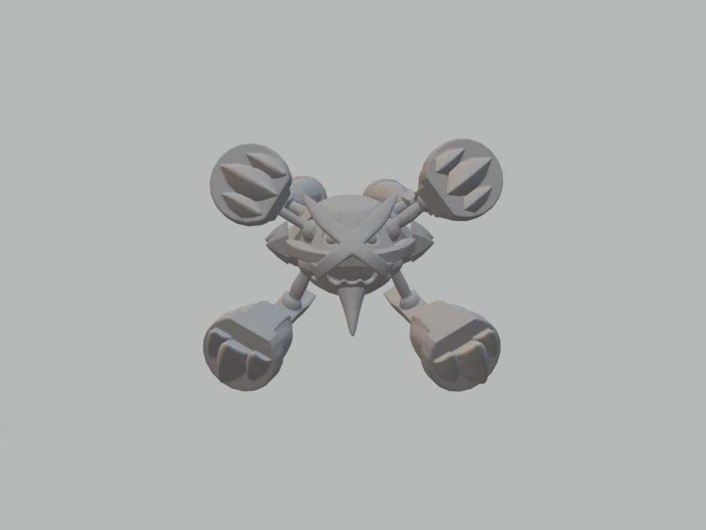 宝可梦-超级巨金怪3D打印模型
