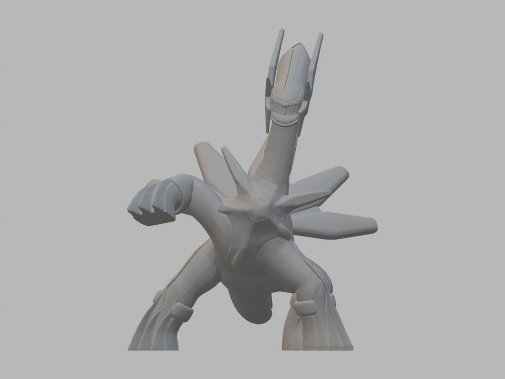 宝可梦-帝牙卢卡3D打印模型