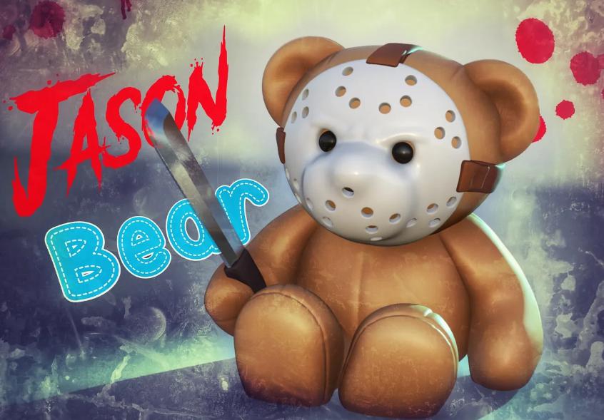 杰森熊Jason Bear3D打印模型