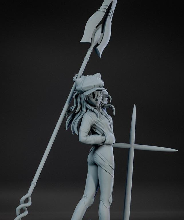 新世纪福音战士 明日香3D打印模型