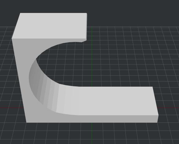 羽毛球桶挂钩3D打印模型