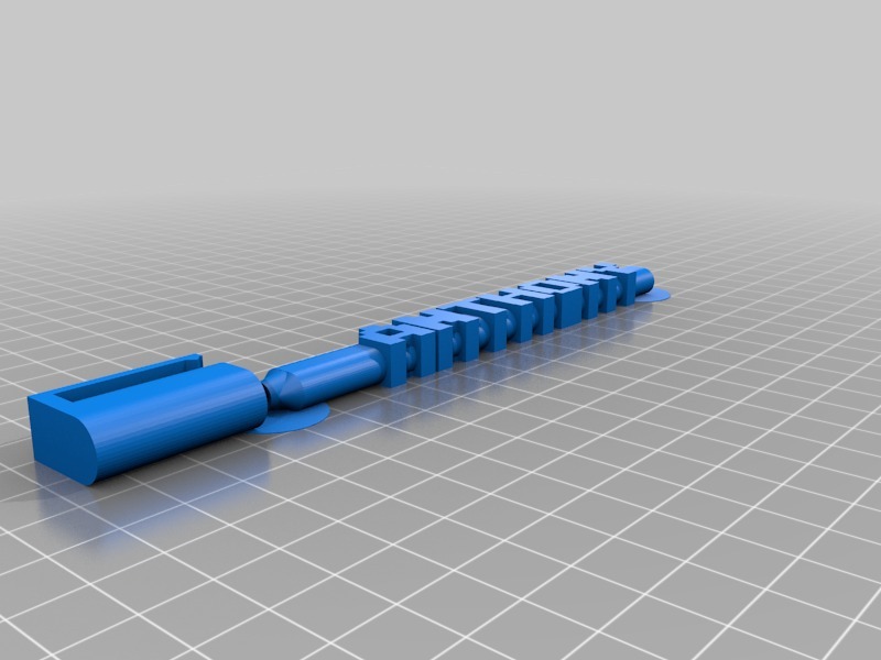 圆珠笔3D打印模型