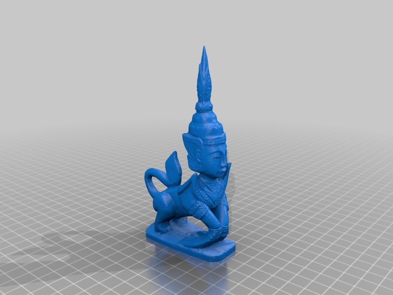 泰国雕塑3D打印模型