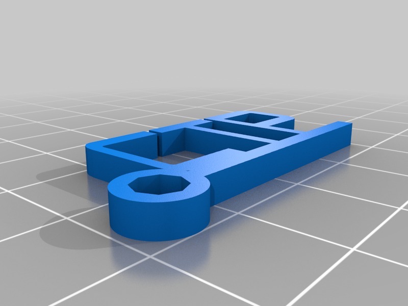批量钥匙链发电机3D打印模型