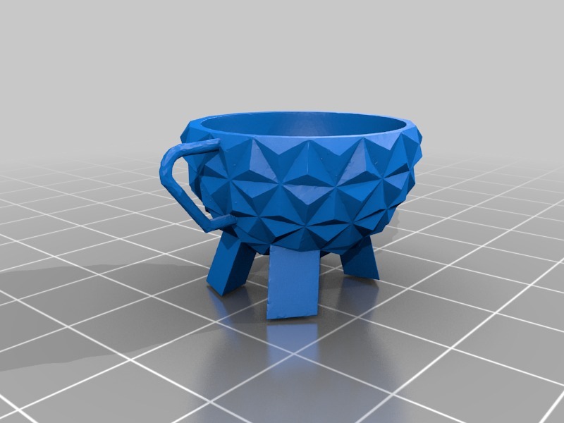 飞船杯3D打印模型