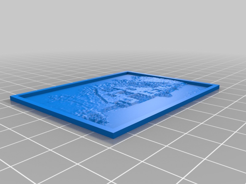 印记模板3D打印模型