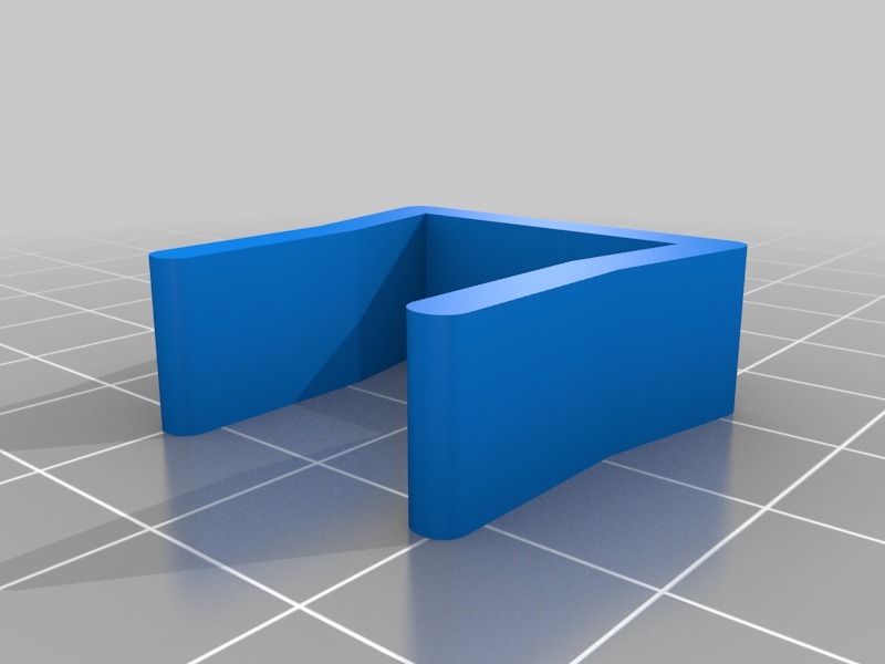 参数线夹的加热床3D打印模型