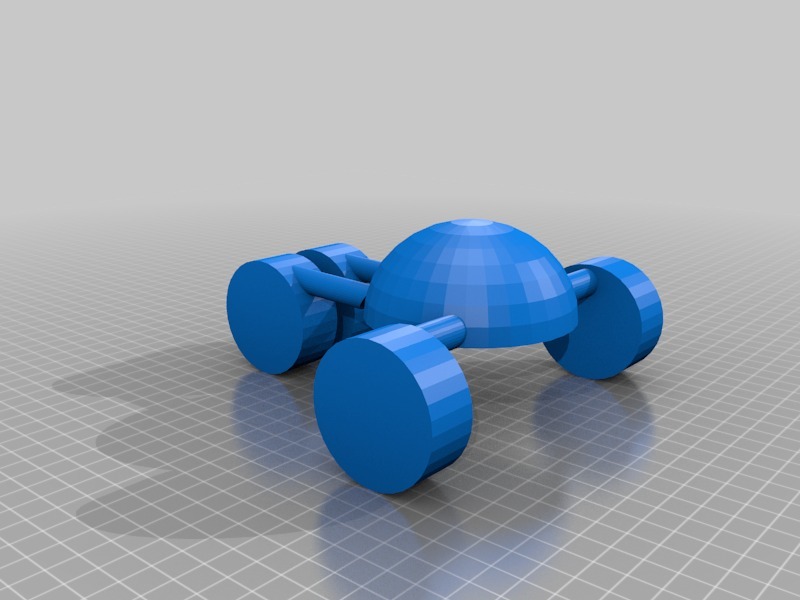 赛车模型3D打印模型