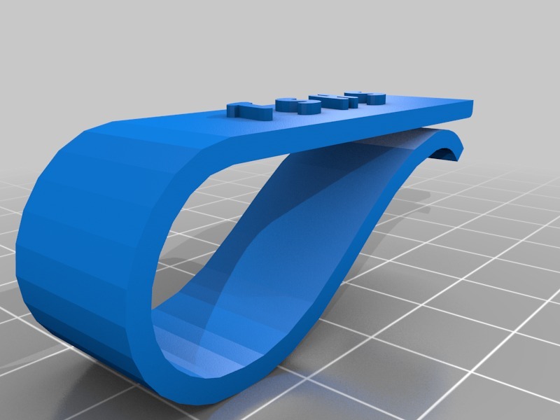 夹子3D打印模型