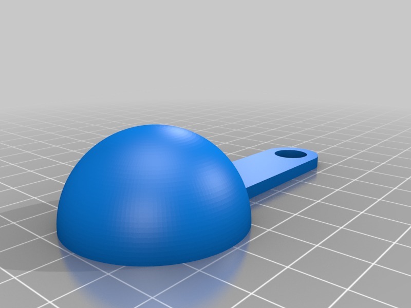 参数测量勺3D打印模型