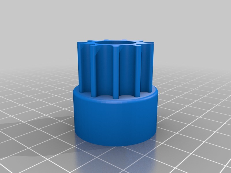 我的自定义参数滑轮3D打印模型