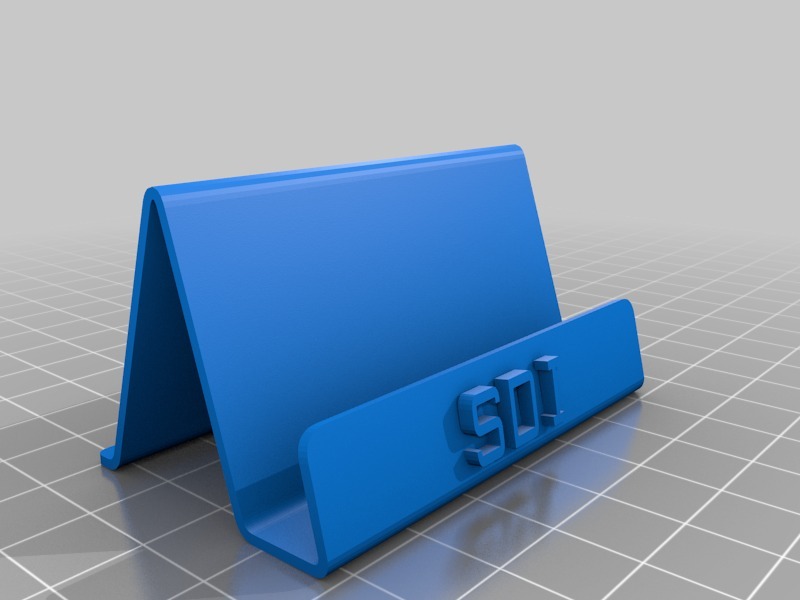 名片架3D打印模型